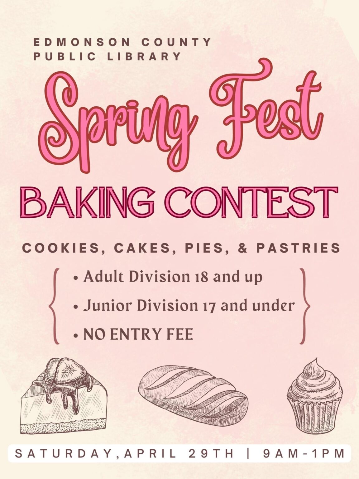 Spring Fest @ Edmonson County Public Library - Edmonson County Tourism